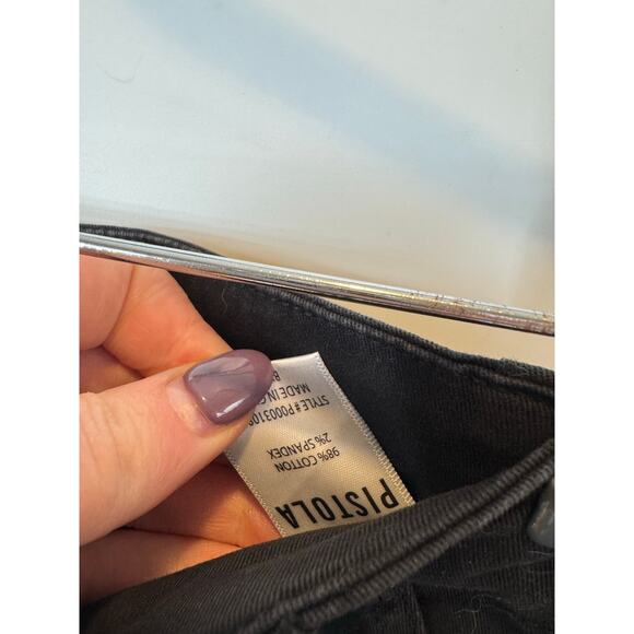 Pistola Pamela High Rise Utility Skirt in Black 29 NWT - Picture 5 of 7